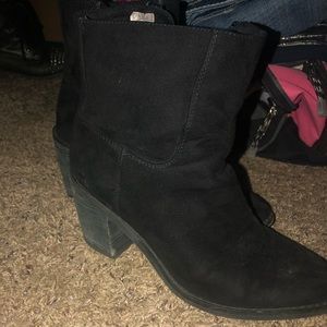 Black booties
